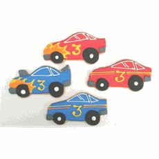 Racecar Cookies