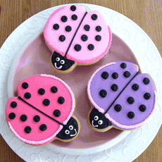 Ladybug Cookies