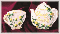 Teacups and Tea pot Cookies